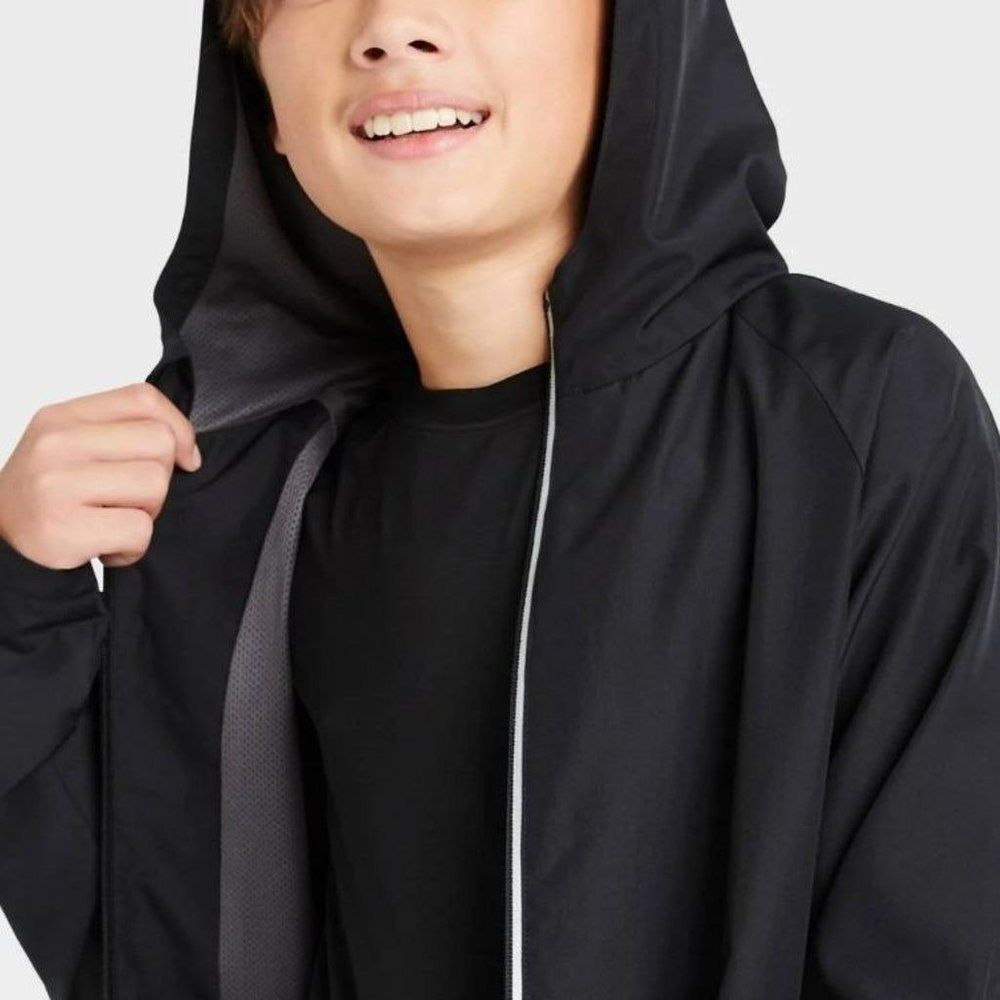 All in Motion Kids Boys Rain Jacket NEW Small 